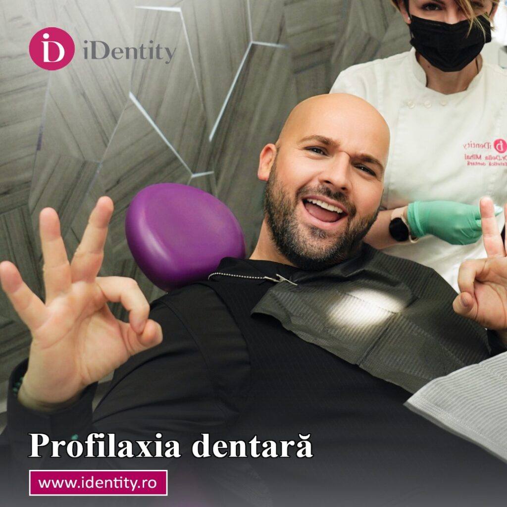 Profilaxia dentară este cheia pentru un zâmbet sănătos!😁La iDentity® Clinic, ne concentrăm pe prevenirea problemelor dentare printr-o igienă orală riguroasă și controale periodice. 📍 Programează-te pentru o sesiune de profilaxie dentară și asigură-te că zâmbetul tău rămâne strălucitor și sănătos! 📲telefon: +40 728 000 011 📧e-mail: office@identityclinic.ro