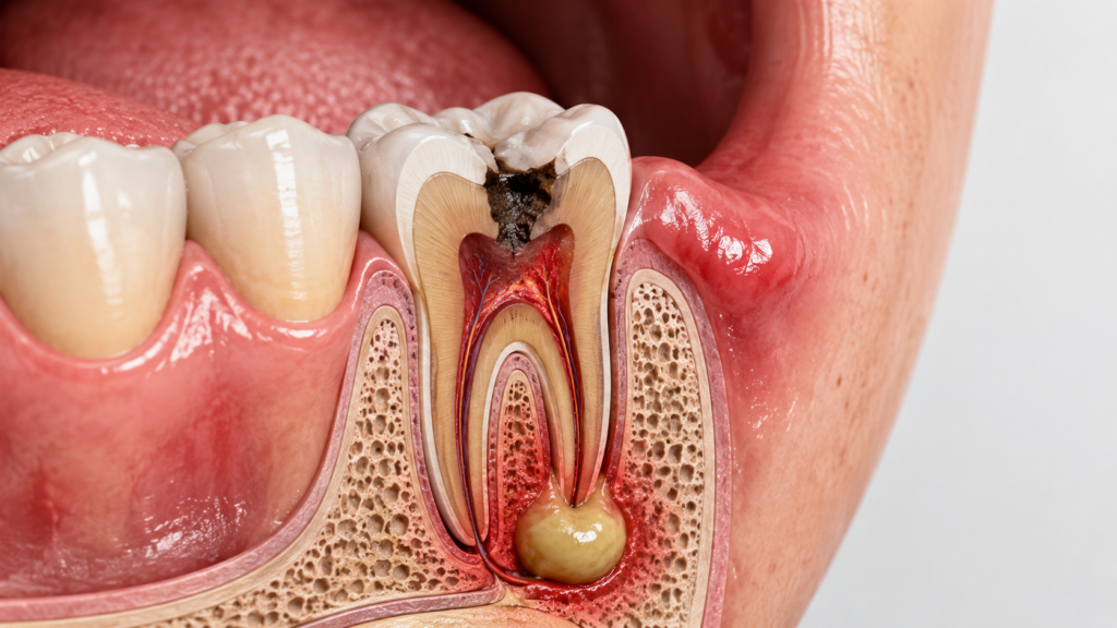 abces dentar